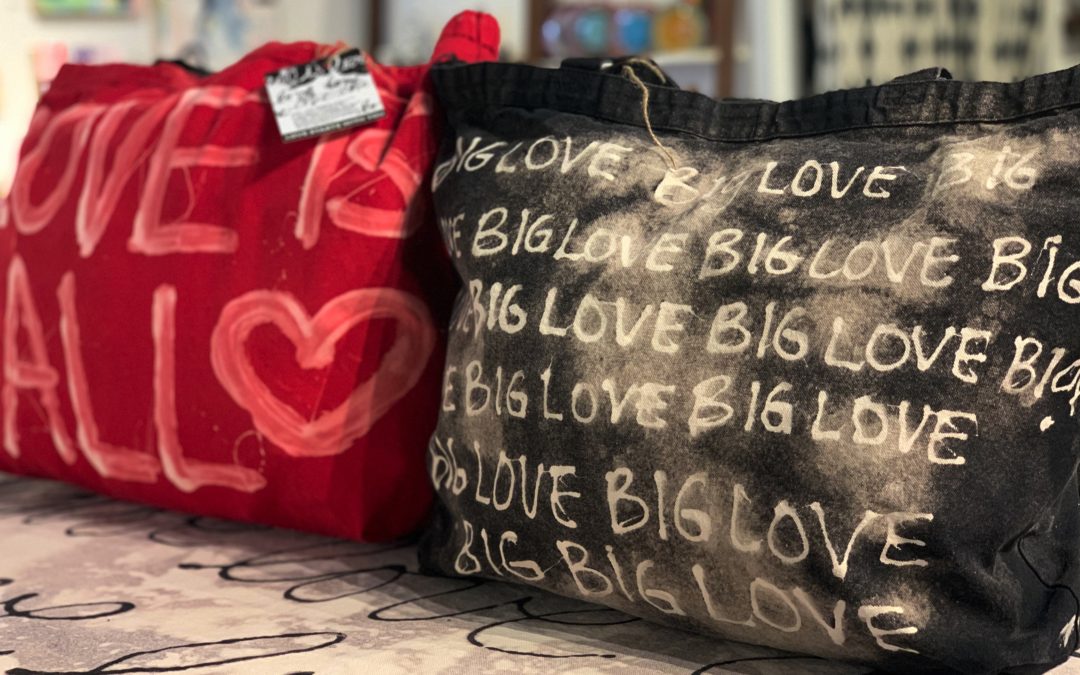 In Your Words – reusable canvas bags